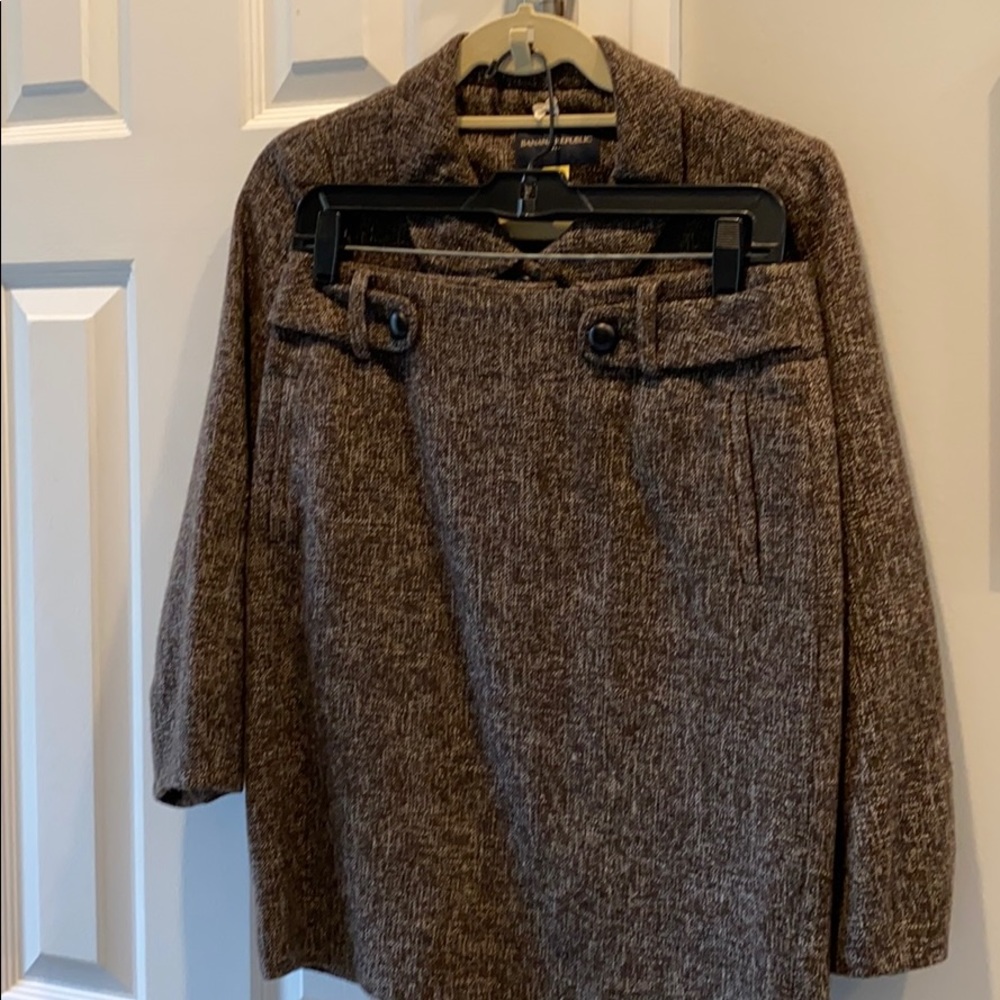 Banana Republic Skirt Suit Set